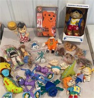 Bag of toys - Rugrats, Jelly Belly, Tot Story