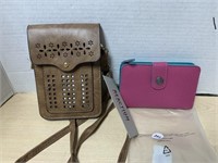 New Wallet And Cross Body Cell Phone Bag