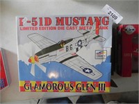 P 51-D Mustang Liberty Die-Cast Bank