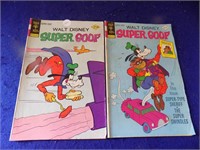 Walt Disney Super Goof #38 & 41 Jun1976/Feb 1977