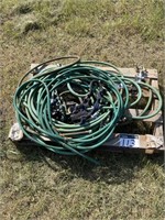 GARDEN HOSES WITH SPRINKLERS