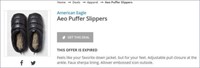 50 Pcs American Eagle Puffer Slippers; Msrp:$997