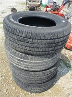 (4) Goodyear Wrangler P275-65-R18 Tires