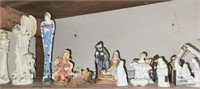 Mother Mary and or The  Nativity Figurines