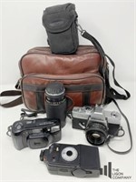 Camera Bags, Cameras and Accessories