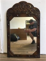 Antique Wooden Mirror