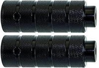 Novatec Steel Pegs for 3/8 inch axles, Black