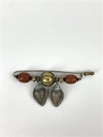 Unique Handmade Vintage Brooch