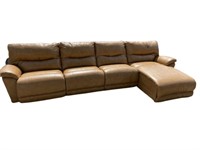 Large Four Piece Sectional with Power Reclining