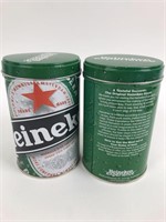 Pair of Heineken Souvenir Tins