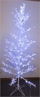 GE 7' Winterberry Metal Tree Light Up $129 Retail
