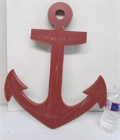 Wood Anchor Wall Decor