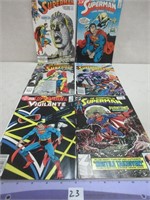 6 DC SUPERMAN COMICS