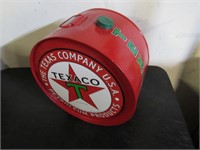1920's restored texaco themed rocker oil can