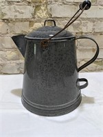 Vintag Cowboy Granite-Ware, Enamelware Coffee Pot