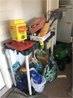 Garden Rack, Tools, Lawn Items