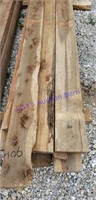 8ft long dried cedar boards (16)