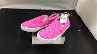 Pink sparkle shoes size 11 kids