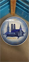 Frauenkirche  1972 munchen plate