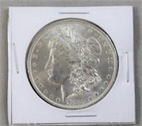 1885O Morgan silver dollar