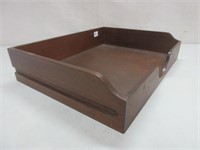 CLASSY WOODEN FILE TRAY 16.5X12.5 INCHES