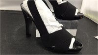 BCB Girls black high heel Size 7