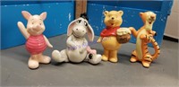 Vintage Disney winnie the pooh japan figurines