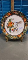 The violet crowned hummingbird collectors plate
