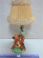 SWEET BEAR FIGURAL LAMP