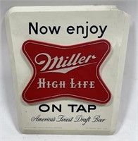 Miller High Life Beer Sign
Measures