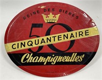 Vintage Cinquantenaire Beer Celluloid Advertising