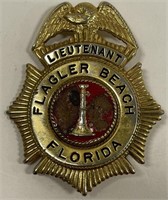 Vintage Flagler Beach Florida Fire Department