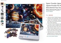 Space Traveler Jigsaw Puzzles, 1000 Piece Jigsaw