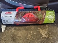 Coleman Flatwood's dome tent 4 person