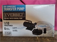 Everbilt portable water  Removal pump non