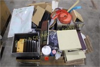MISC. OFFICE SUPPLIES, CLEANERS, COFFEE MAKER,