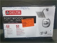 Delta portwood tub and shower set retails $169