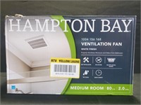 Hampton Bay ventilation fan white finish medium