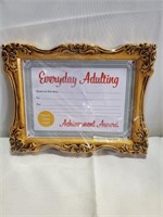 Adulting Achievement Award