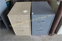2  -  2 DRAWER FILE CABINETS