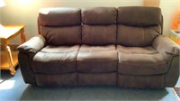 Reclining sofa good condition