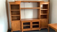 Entertainment center may be used together or