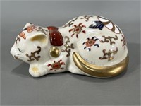 Japan Porcelain Cat -Vintage Sadek