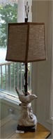 Perched Sparrow Lamp