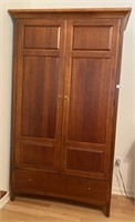 Thomasville Cherry Bedroom Armoire Cabinet