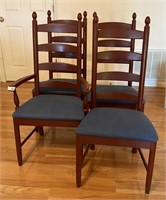 4 Pcs. Paint Wood Chairs