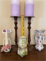 CANDLE HOLDERS & VASES