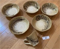 Tabletops Gallery 'Peacock' Dishes