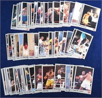 68 Assorted 1991 AW Sports Boxing Cards