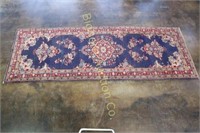 Vintage Area Rug Approx. 45" wide x 130" long